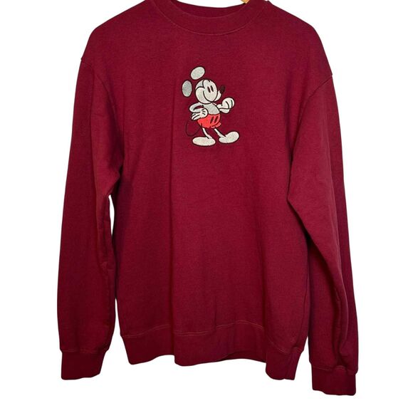 Disney Parks Mickey Pullover Sweatshirt - Picture 1 of 5